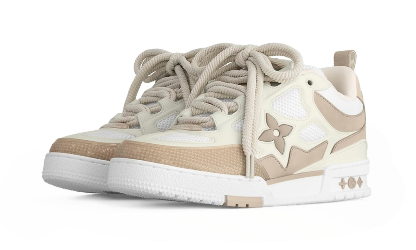 LV Skate "White & Beige"