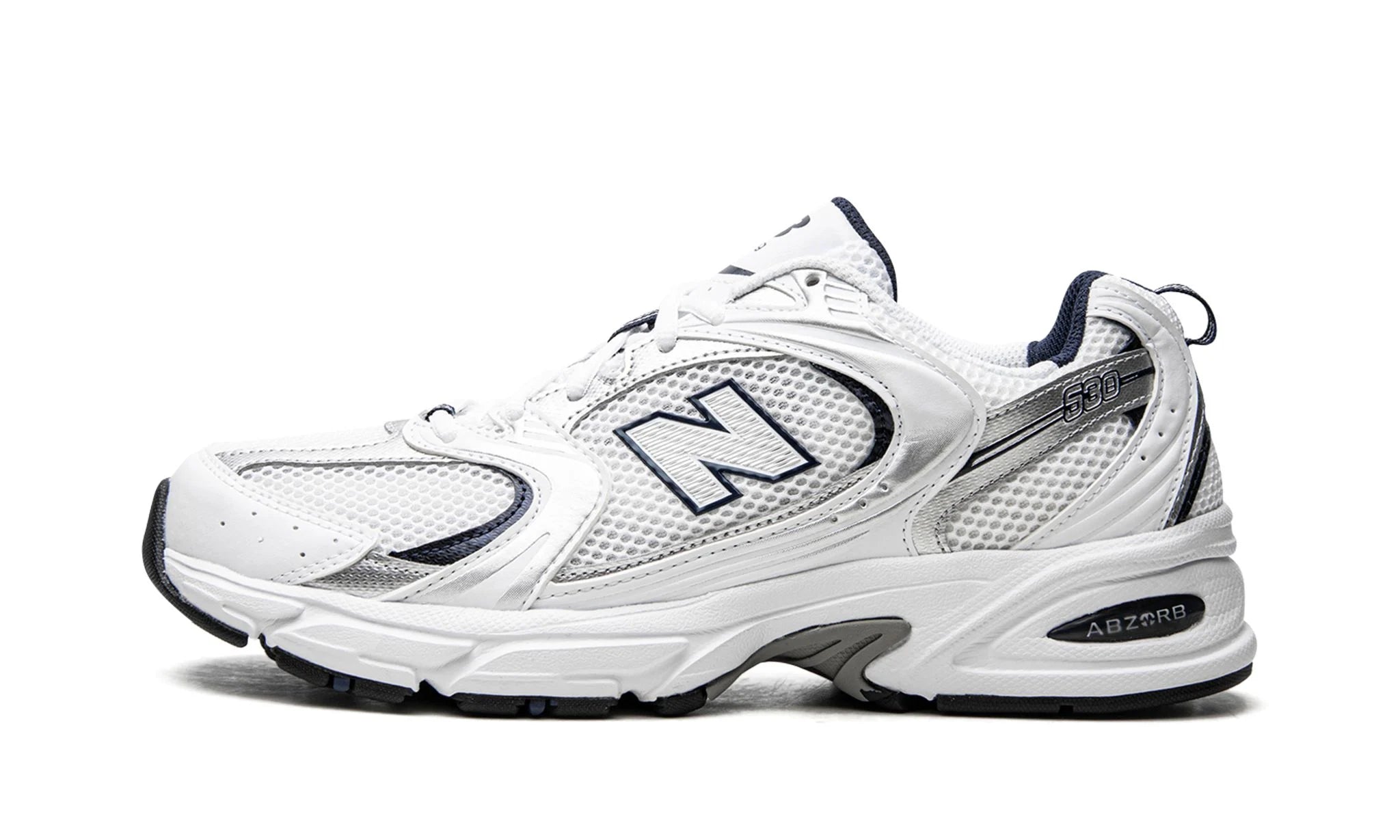 New Balance 530 White Grey Navy