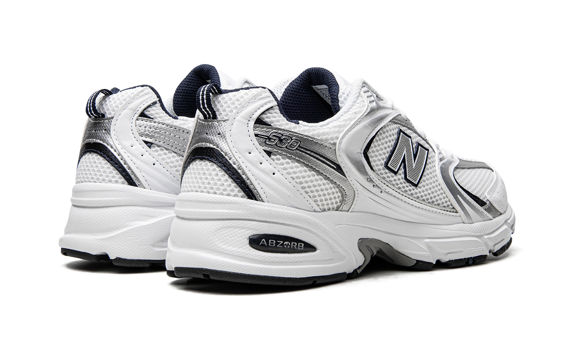 New Balance 530 White Grey Navy