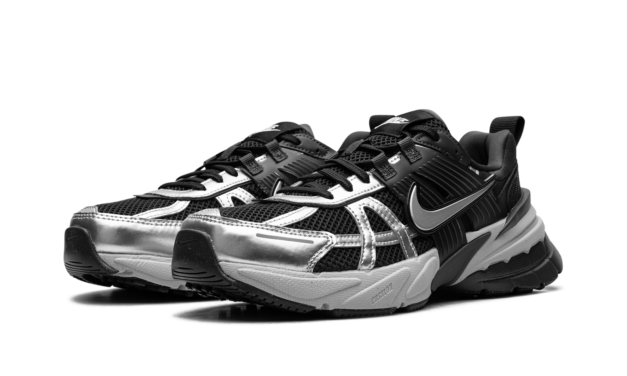 Nike V2K Run "Black Metallic Silver"