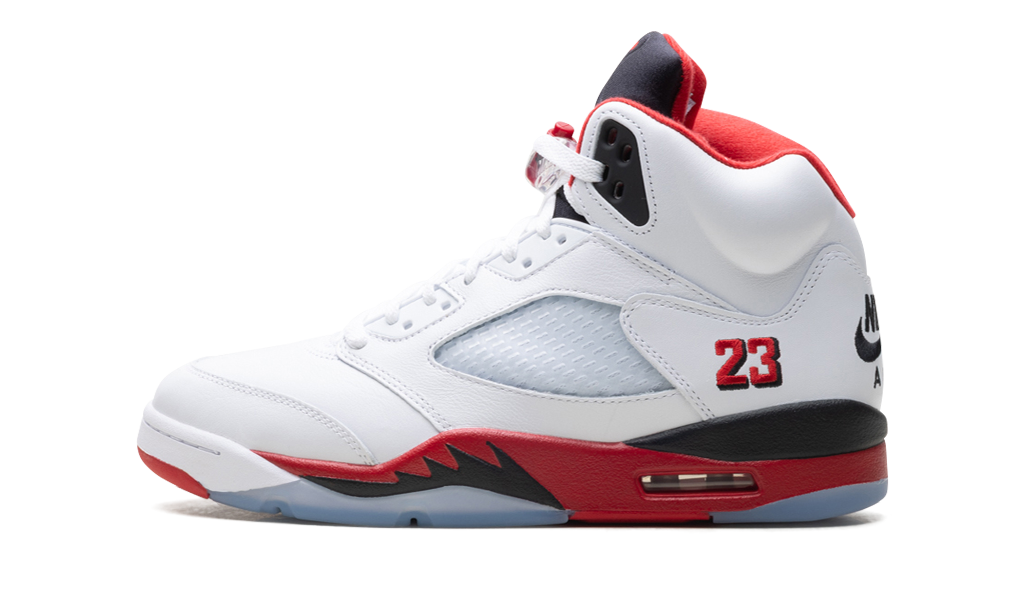 Air Jordan 5 "Fire Red - Black Tongue (2025)"