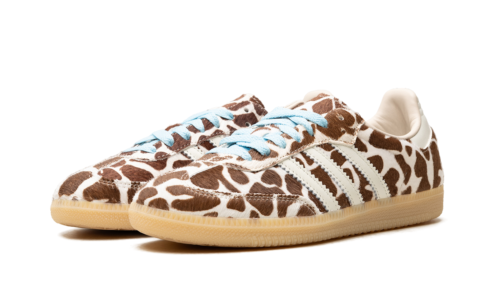 Adidas Samba OG "Giraffe Print Crystal Linen"