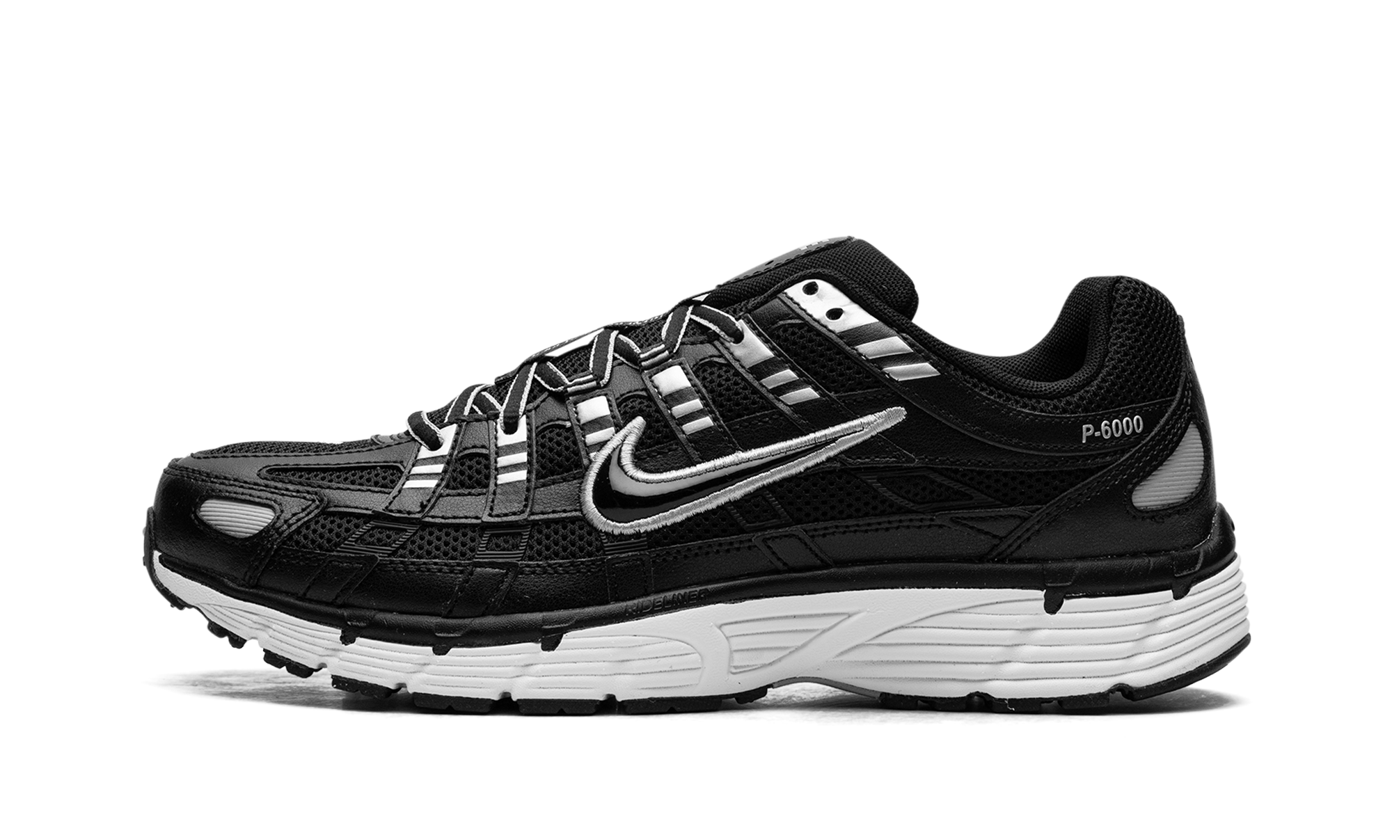 Nike P-6000 "Black White Metallic Silver"