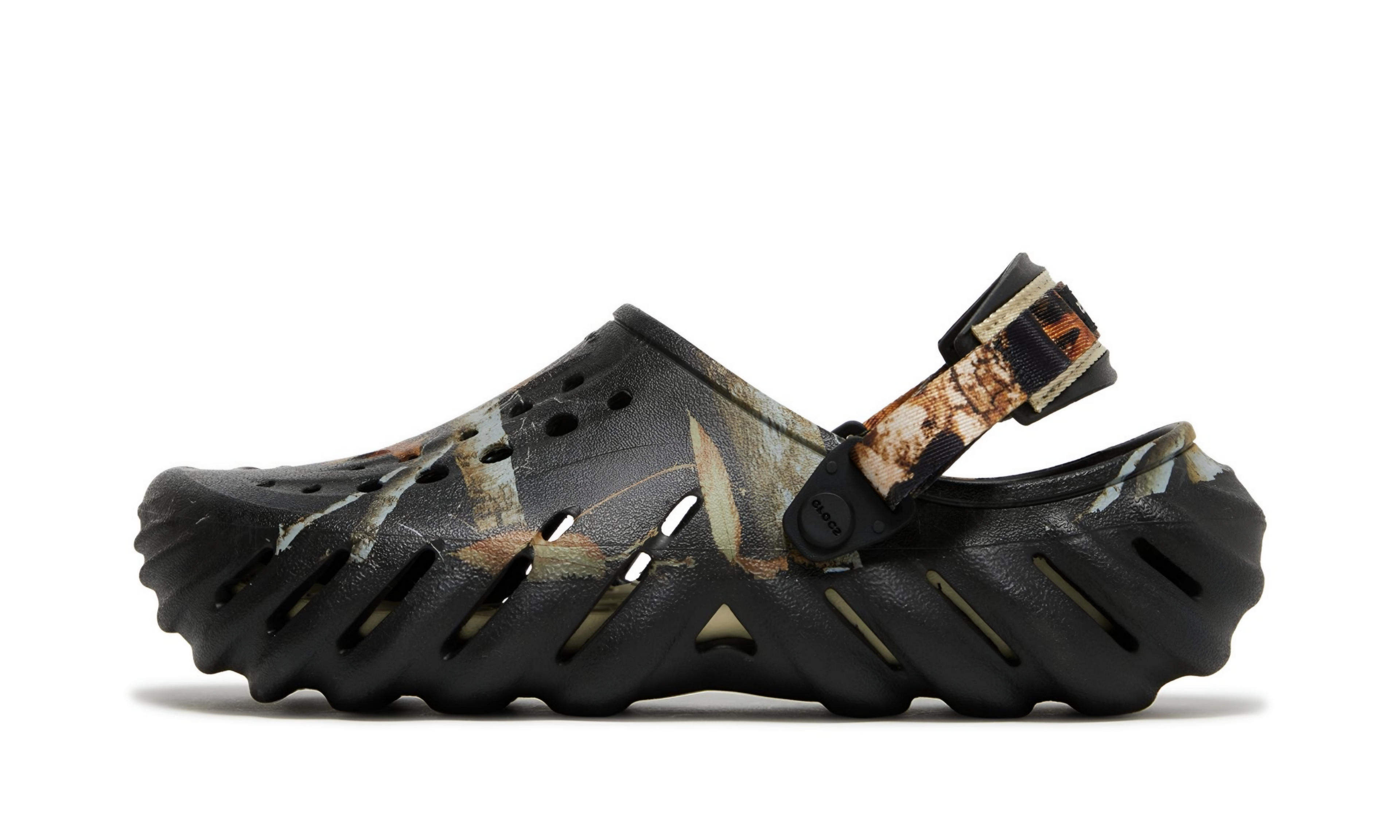 Crocs Echo Realtree Edge Camouflage "Black Clog"