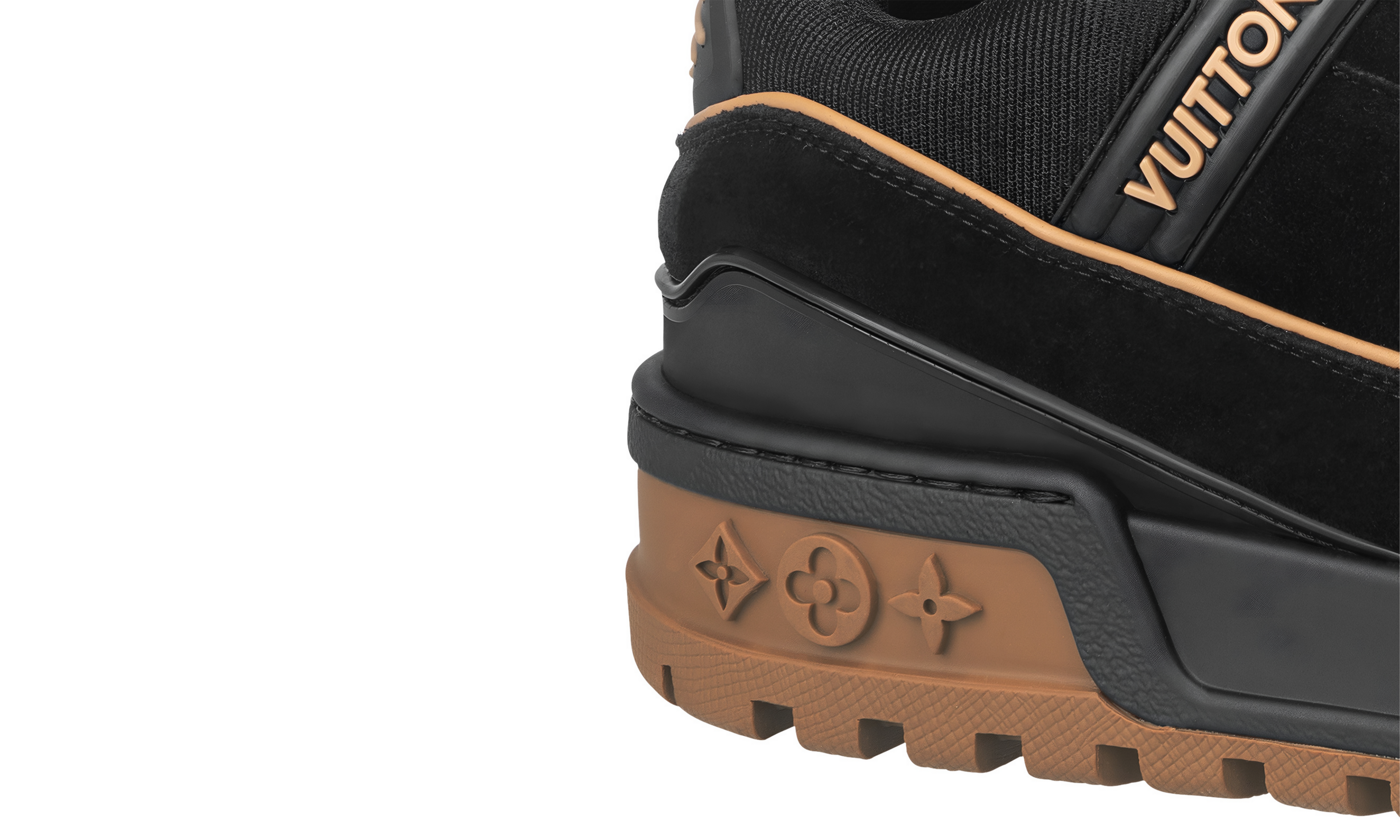 LV Trainer Maxi "Black & Brown Suede "