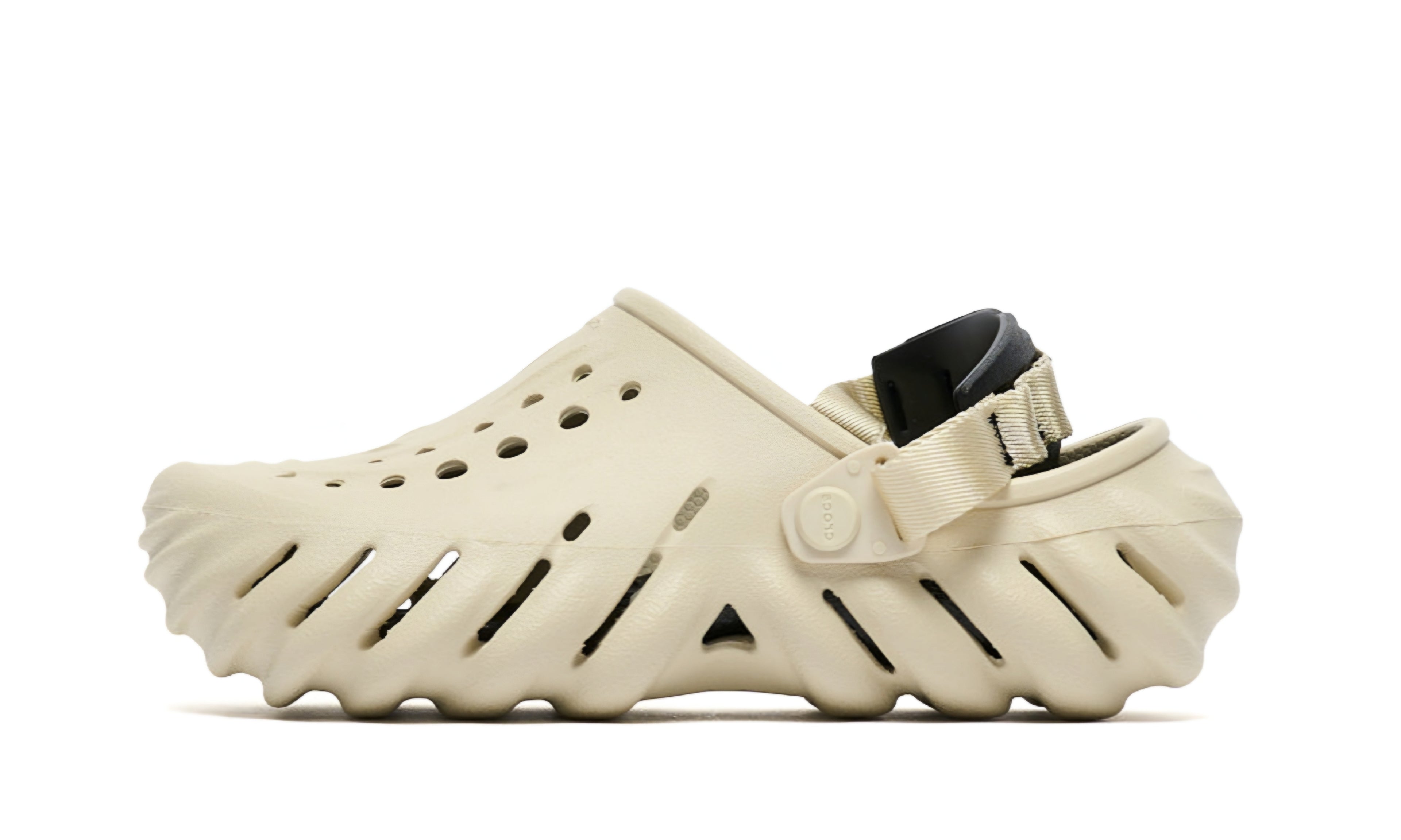 Crocs Echo Clog "Bone Black"