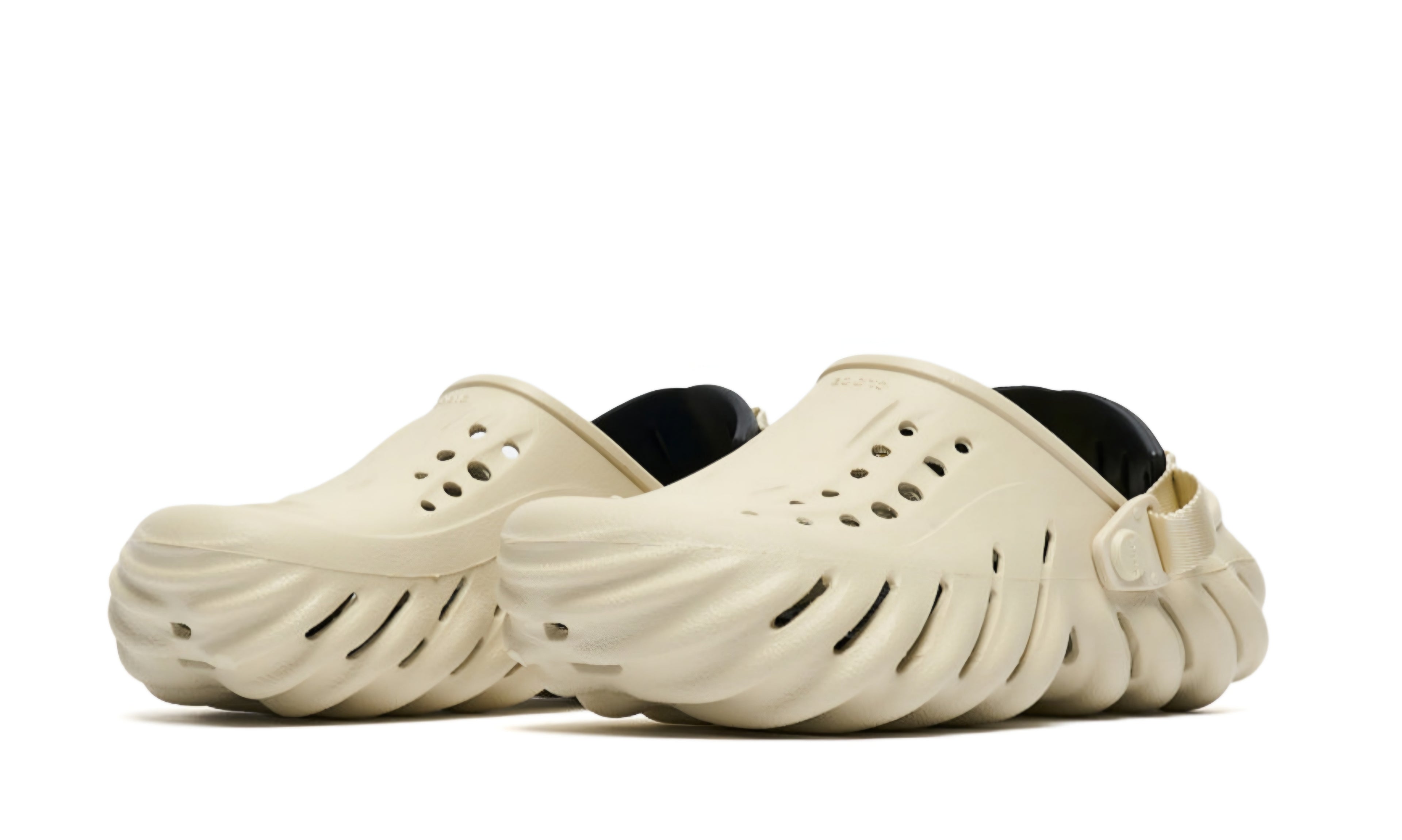 Crocs Echo Clog "Bone Black"