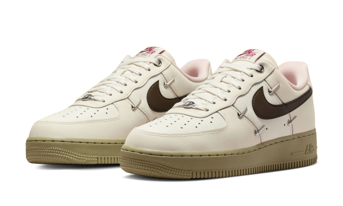 Nike AIr Force 1 Low LX "Multi-Swoosh Soft Pearl"