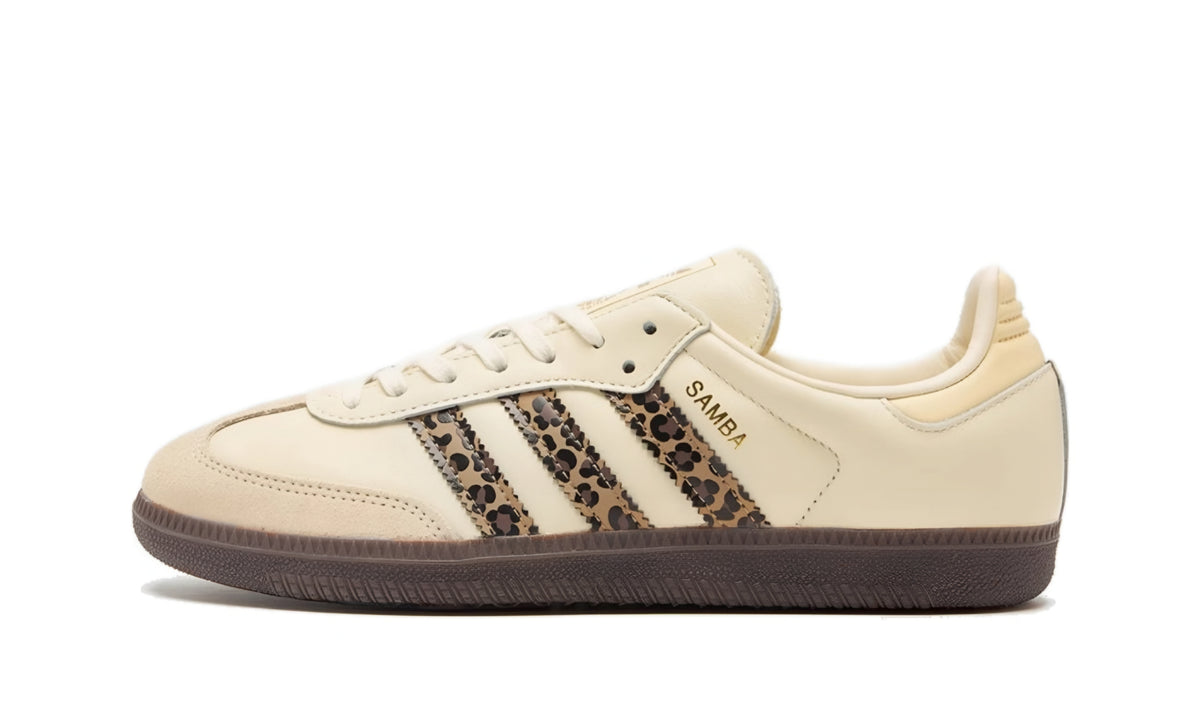 Adidas Samba OG "Leopard Cream White"