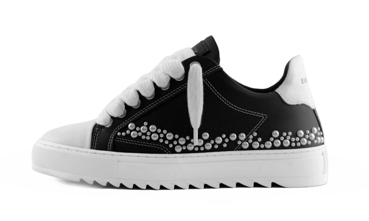 Numéris Trainer Low "Pearl Leather"