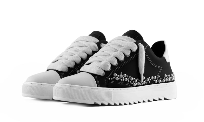 Numéris Trainer Low "Pearl Leather"