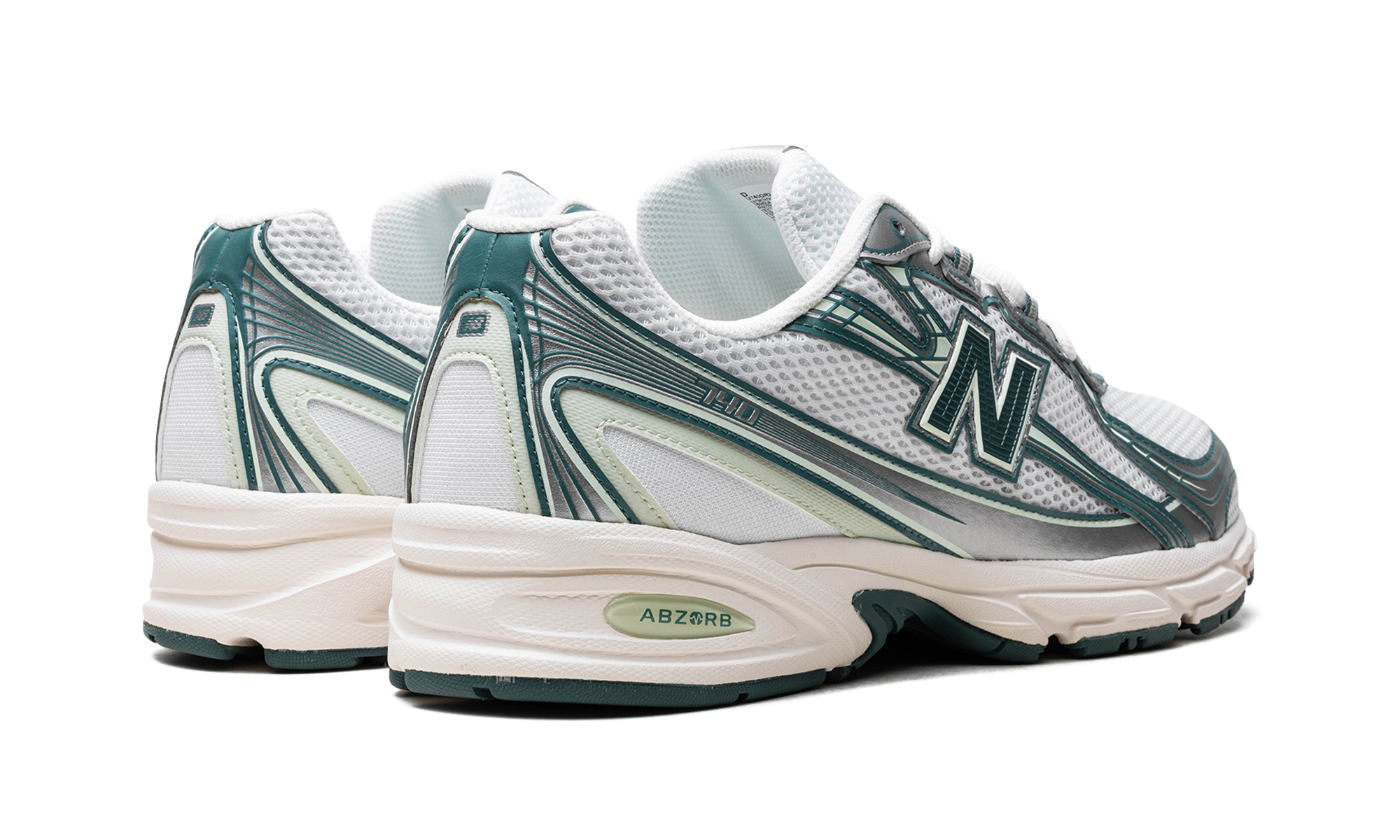 New Balance 740 "White / Marsh Green"