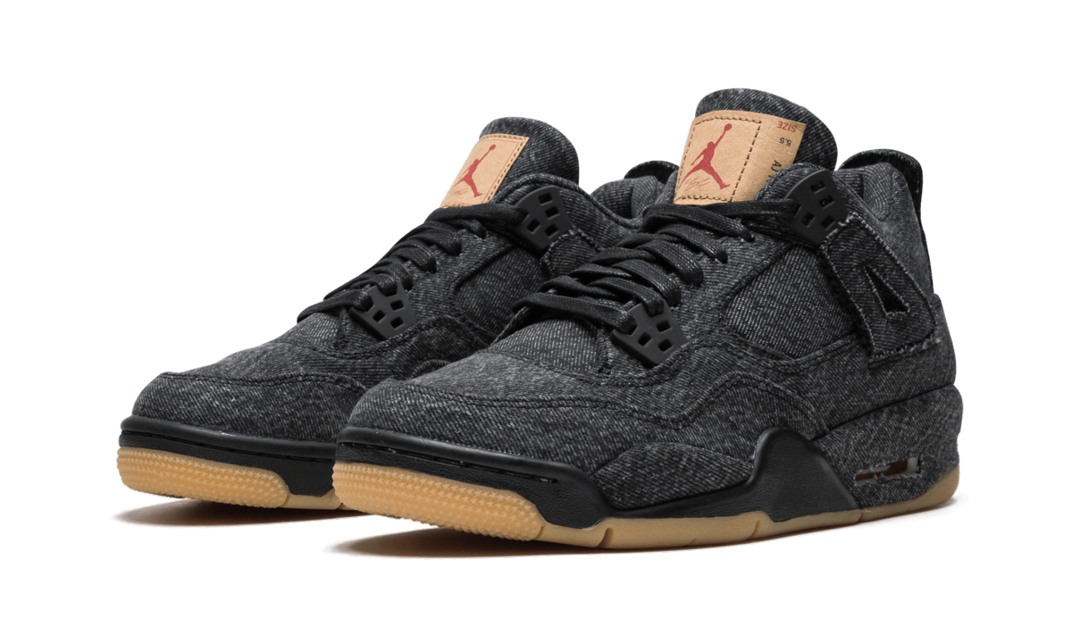 Air Jordan 4 Retro Levi's "Denim Black"