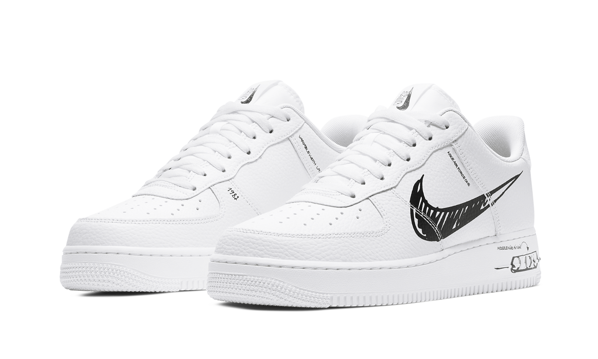 Nike Air Force 1 Low "Sketch Pack - Black"