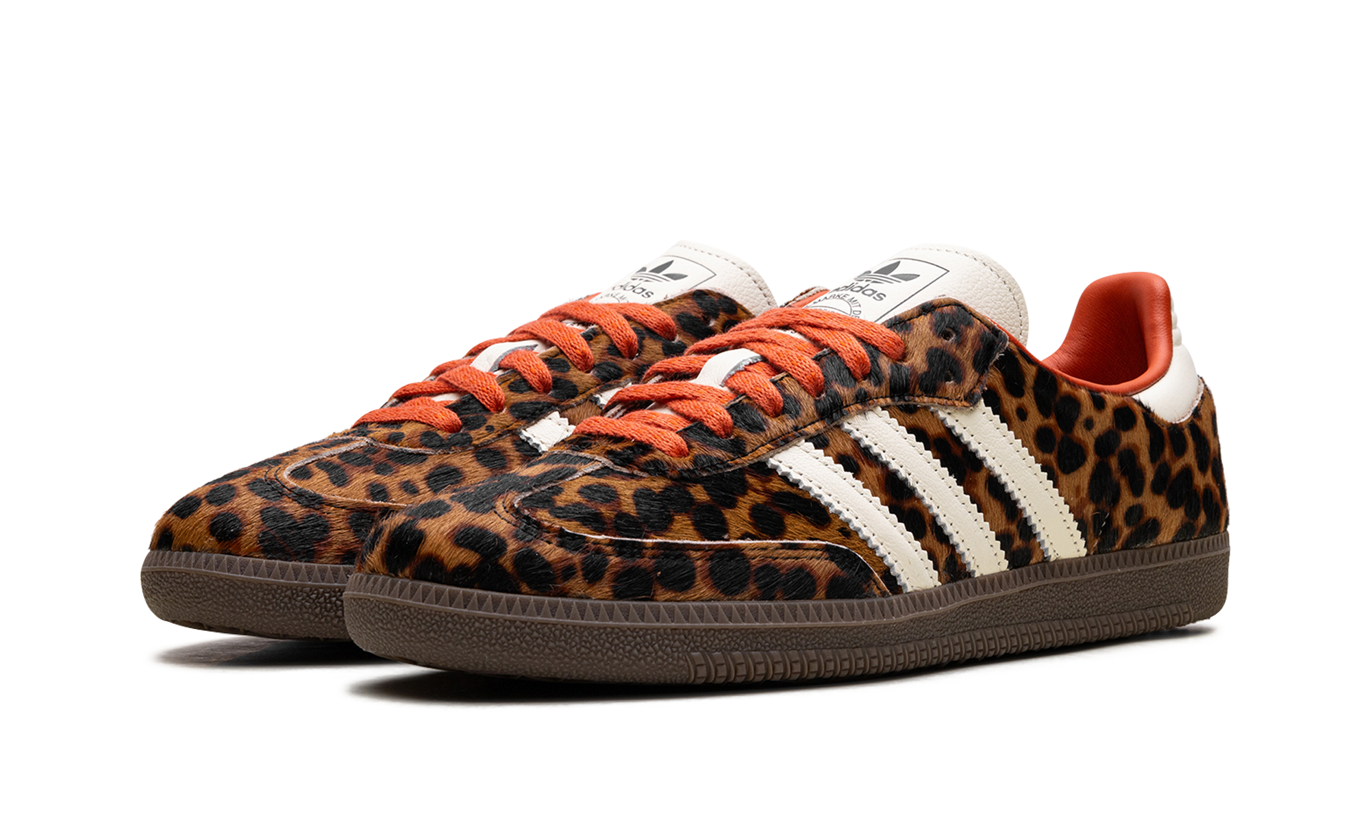 Adidas Samba OG "Leopard / Cream Orange"