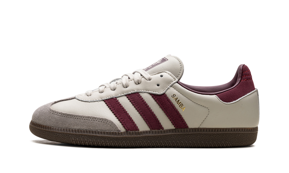 Adidas Samba OG "Putty Grey Maroon"