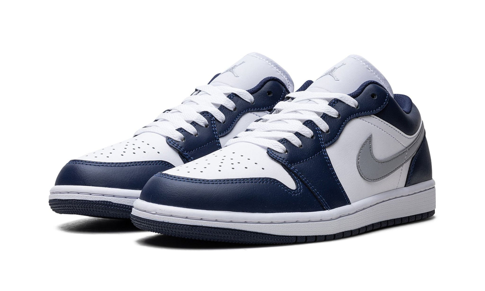 Air Jordan 1 Low Wolf Grey "Midnight Navy"