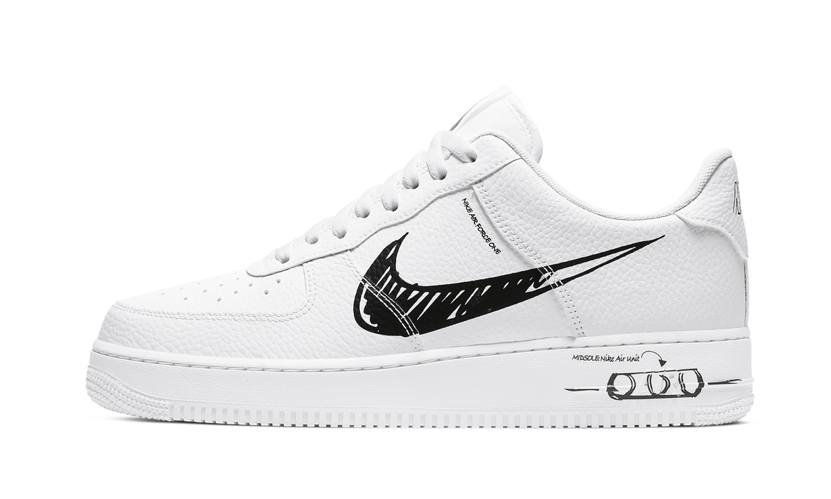 Nike Air Force 1 Low "Sketch Pack - Black"