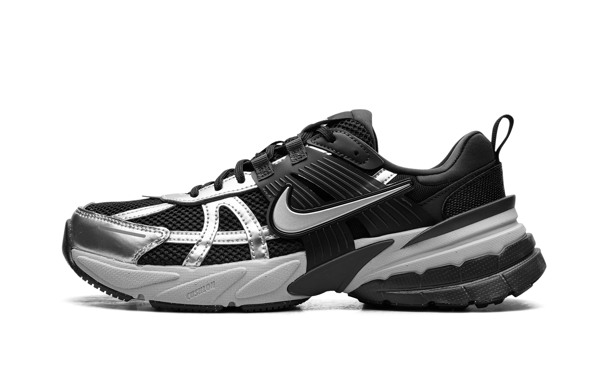 Nike V2K Run "Black Metallic Silver"