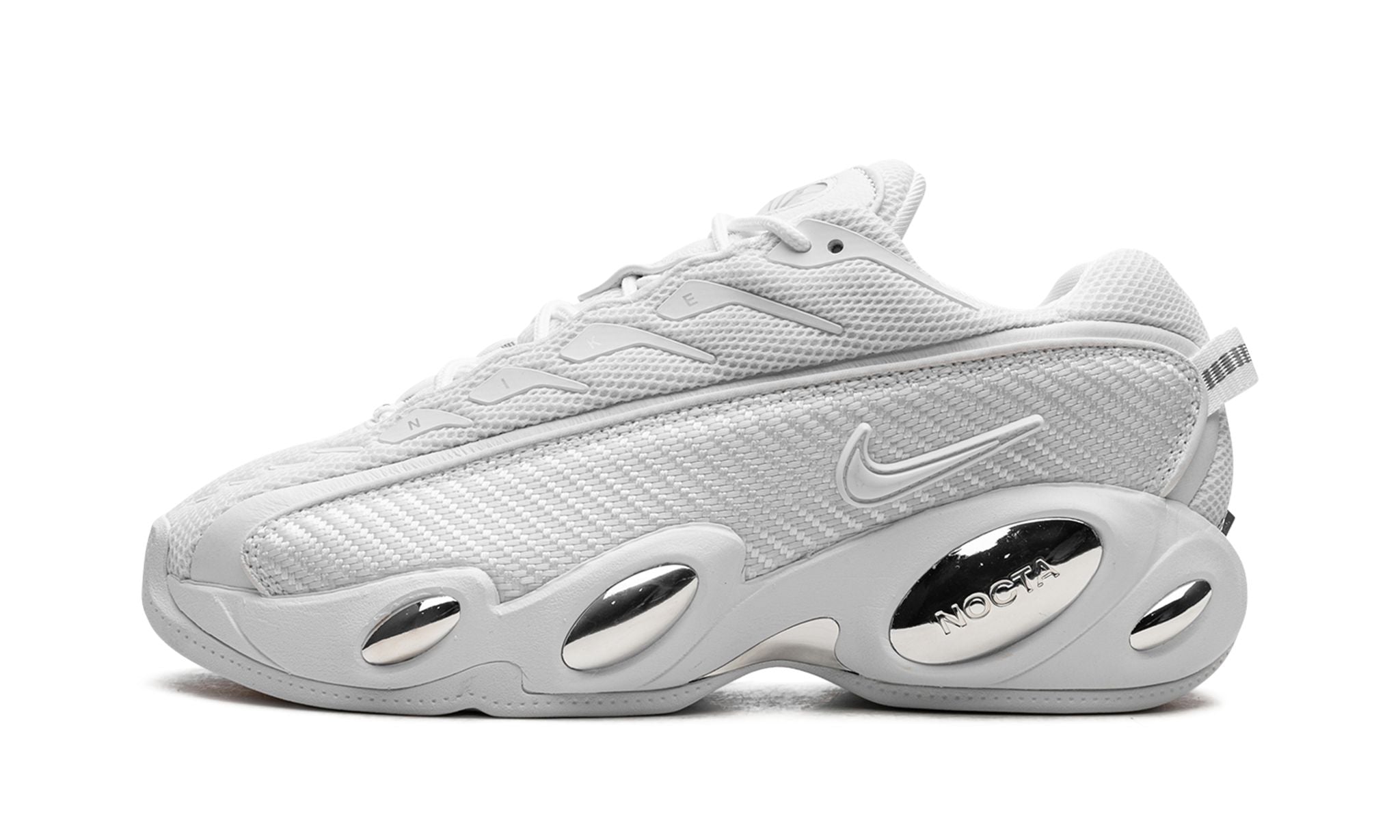 Nike NOCTA Glide "White Chrome"