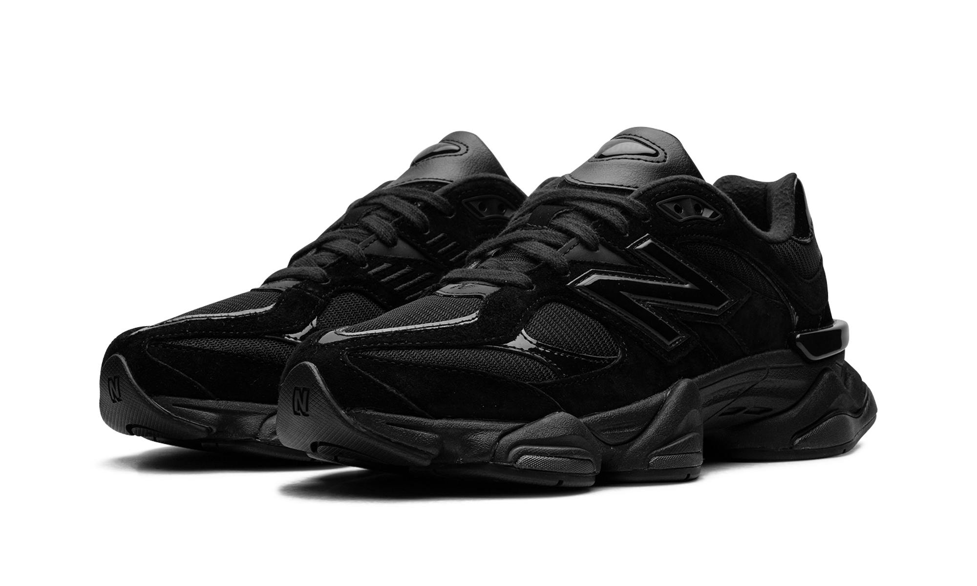 New Balance 9060 "Triple Black Patent"