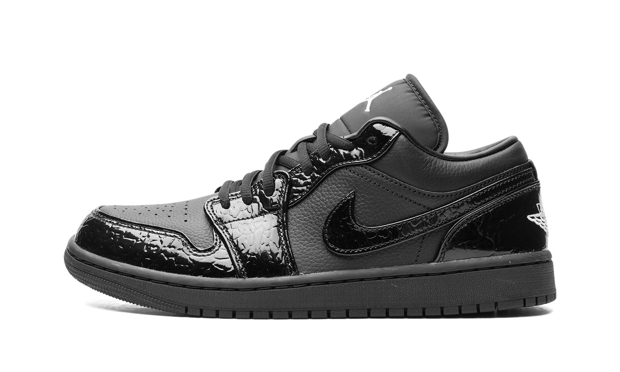 Air Jordan 1 Low "Black Croc"