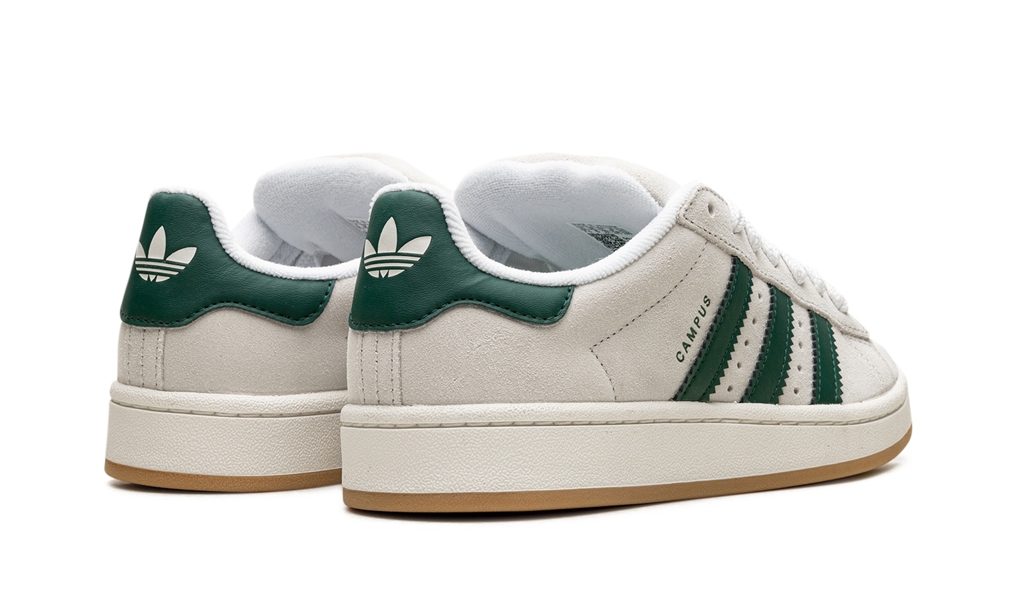 Adidas Campus 00s "Crystal White Dark Green"
