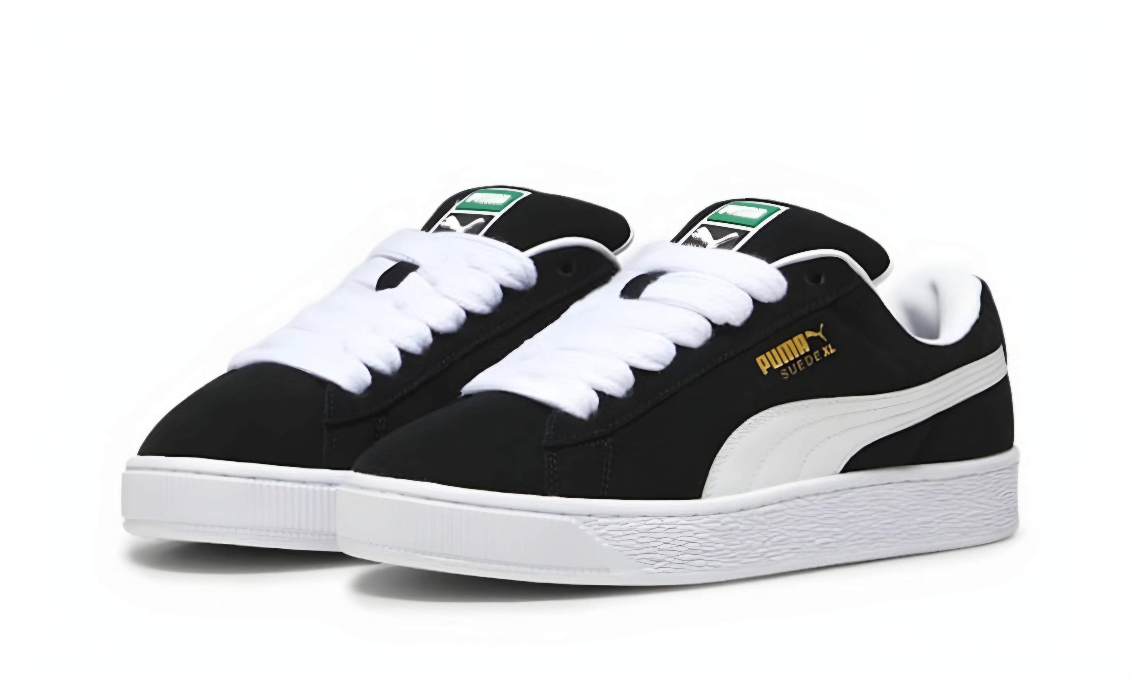 Puma Suede XL "White/Black."