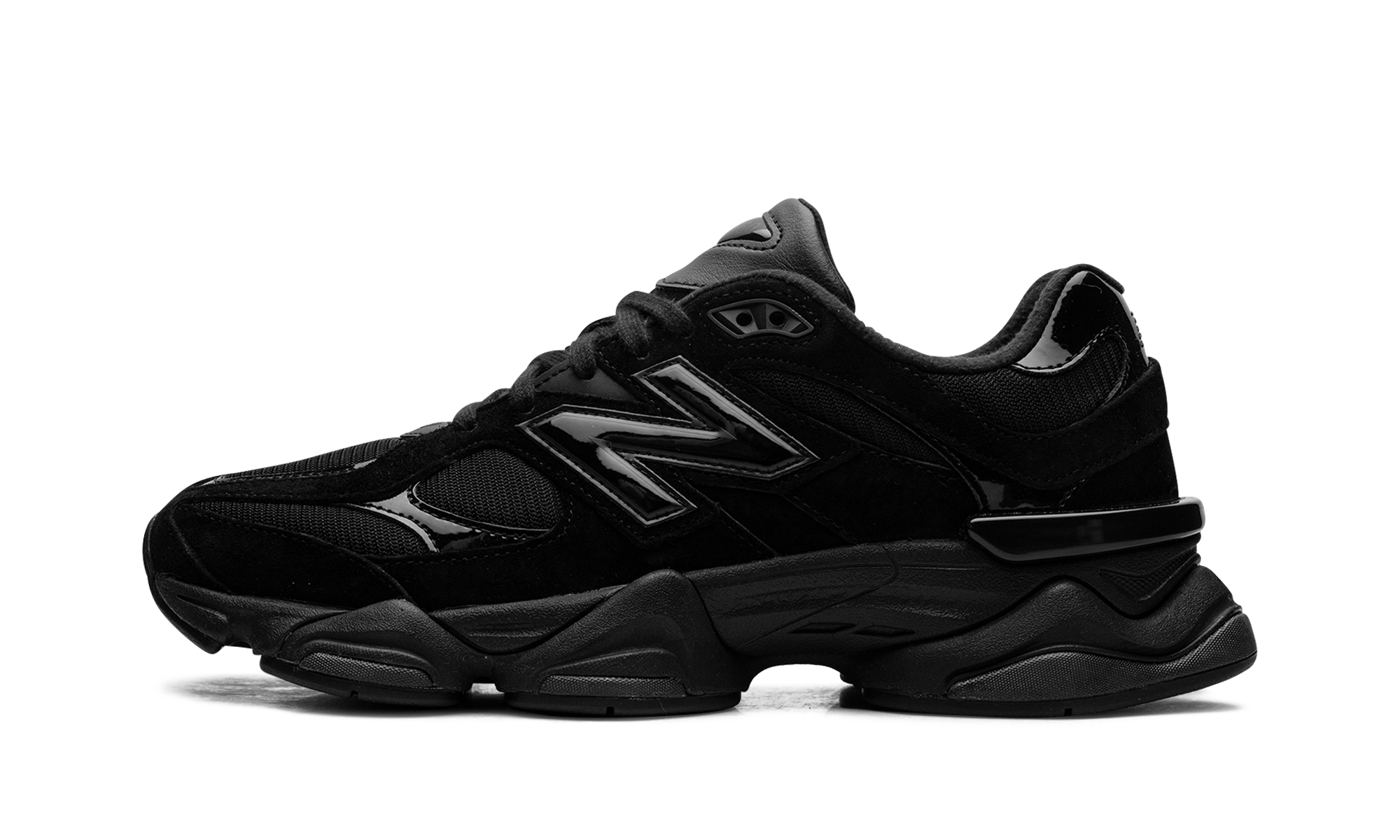 New Balance 9060 "Triple Black Patent"