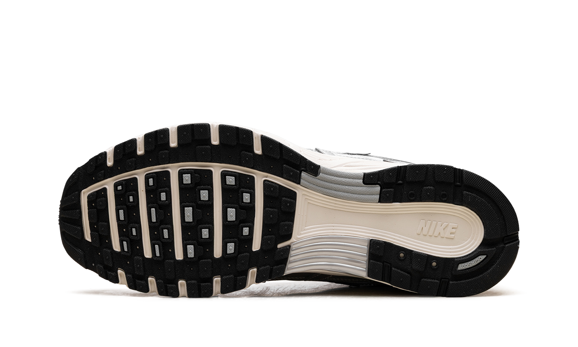 Nike P-6000 "White Metallic Silver Flat Silver Black"