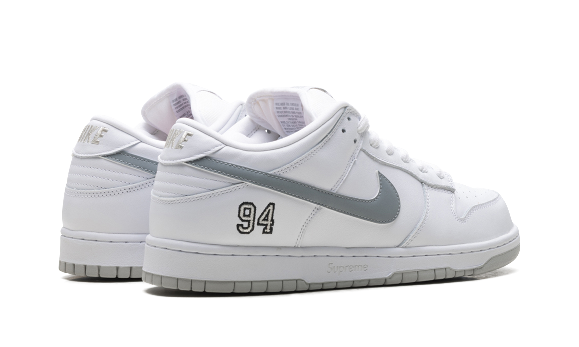 Nike SB Dunk Low "Supreme - White"