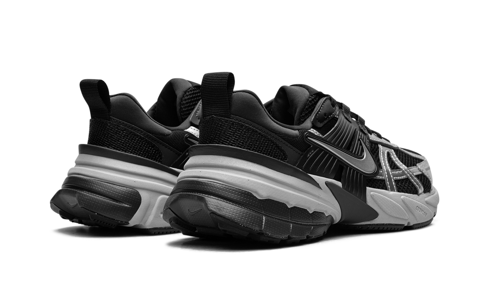 Nike V2K Run "Black Metallic Silver"