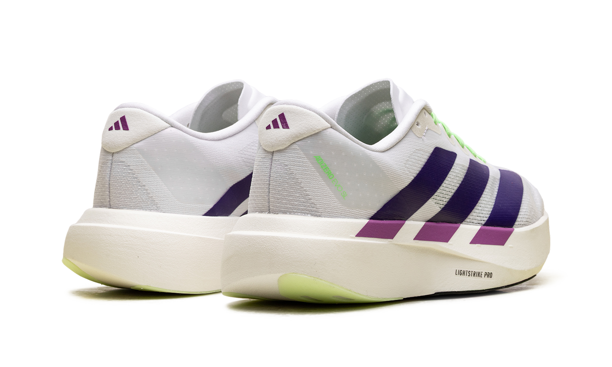 Adidas Adizero Evo SL "White Collegiate Purple"