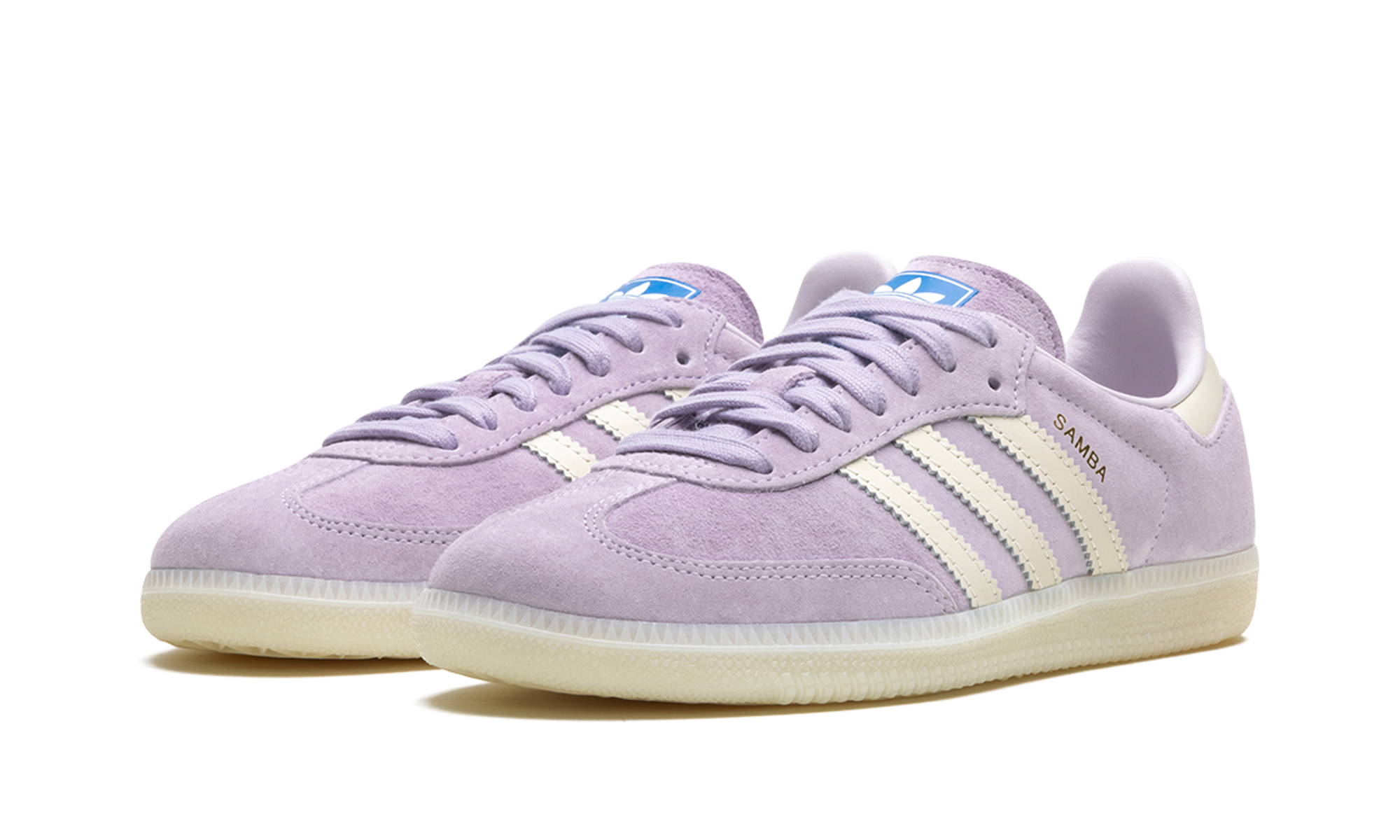 Adidas Samba OG "silver dawn/chalk white/off white"