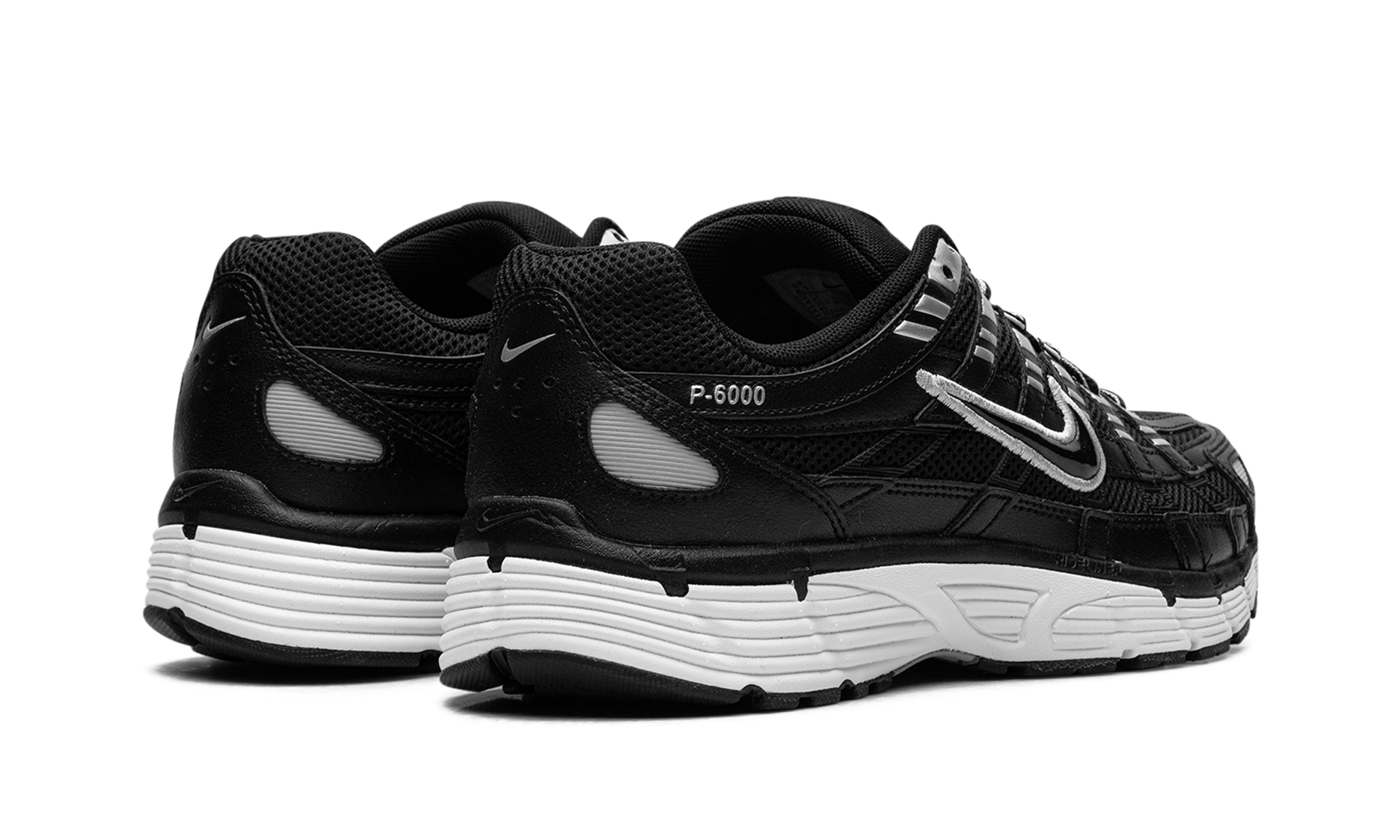 Nike P-6000 "Black White Metallic Silver"